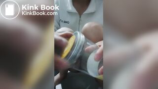 Beautiful women pooping in the toilet 176