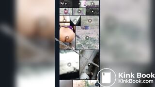 Indian woman poops in the wild