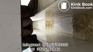 Girl pooping in toilet 006