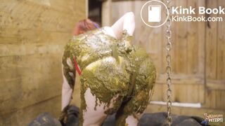 Pounded In The Cowshit Shower