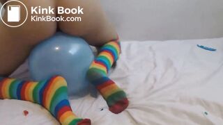 I Love Balloons - Amateur Teen Latina Solo Webcam Show