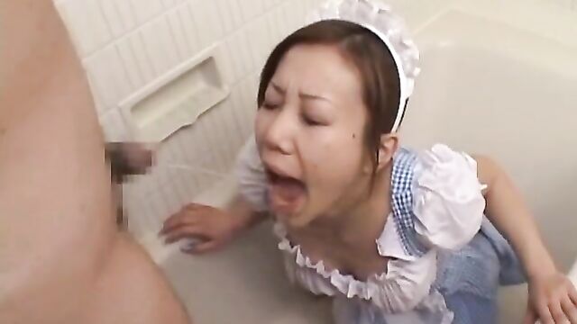 JAV Japanese Girl Piss Drinking in the tub Asian