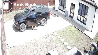 Busty Teen Caught Sucking BF's Cock Outdoors!