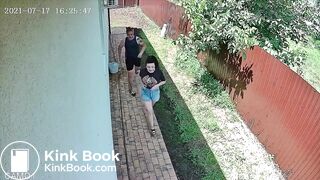 Busty Teen Caught Sucking BF's Cock Outdoors!