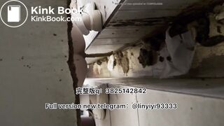 Girl pooping in toilet 015