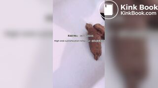 Beautiful girl poops in the toilet 7