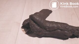 girl shits while riding