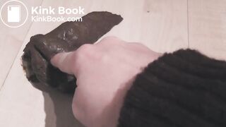 girl shits while riding