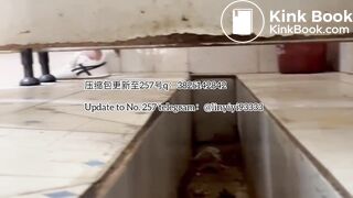 Beautiful girl poops in the toilet 32