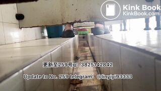 Beautiful girl poops in the toilet 33