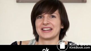 Embarrassed slut gets painful anal and SHITS