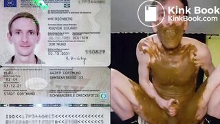 German anal scat fagot