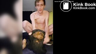 German anal scat fagot