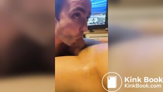 asian shit and hole eating