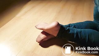 very bitch nylon asian feet