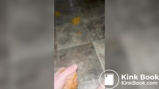 Faggot slave scat play