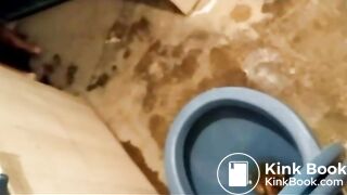 Muslim mom poops in the toilet