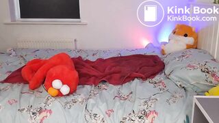 Chubby girl Poo in Diaper and smear