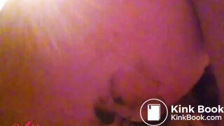 Bbw smear and eat shit