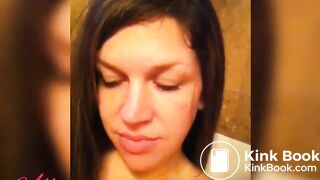 Bbw smear and eat shit