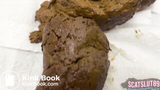 Obese Trans Babe Shits in the Corner