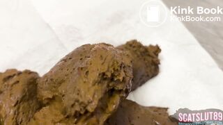 Obese Trans Babe Shits in the Corner