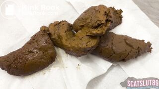 Obese Trans Babe Shits in the Corner