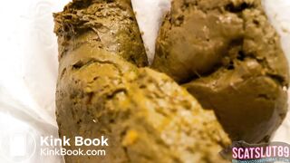 Obese Trans Babe Shits in the Corner