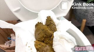 Obese Trans Babe Shits in the Corner