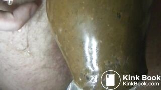 8: Shitting into condom and shitting out condoms