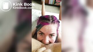 girl lick asshole and eat scat