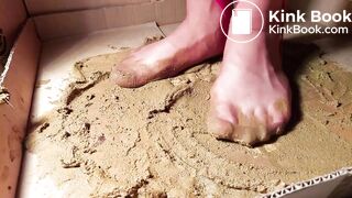 pantyhose asian gunky box play