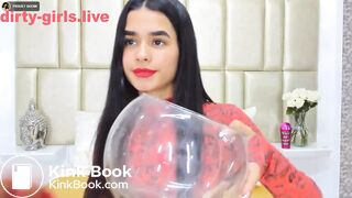 Cute teen vomiting and licking shit for tips