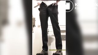 Hot Daddy Big Cock Spy in Toilet