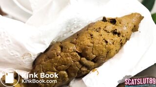 Trans Babe with Rough Heels Shits a Big Log