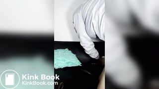 Redhead scat mature fisting her ass