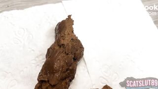 Healthy Shit by a Big Booty Trans Woman