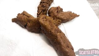 Healthy Shit by a Big Booty Trans Woman