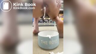shitting in and isle at walmart