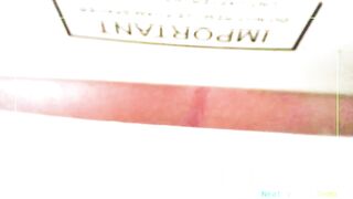 cute girl grabs her poop with toilet paper