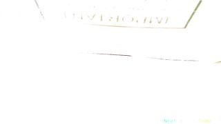 cute girl grabs her poop with toilet paper