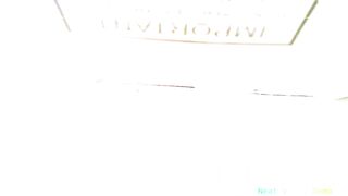 cute girl grabs her poop with toilet paper