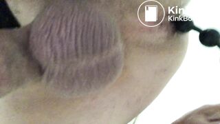 Anal beads with a little flavor