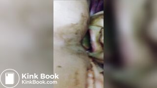 Jasmine licking dirty ass and take shit