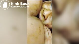 Jasmine licking dirty ass and take shit