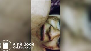 Jasmine licking dirty ass and take shit