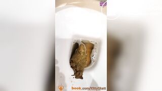 Toilet poop JOI
