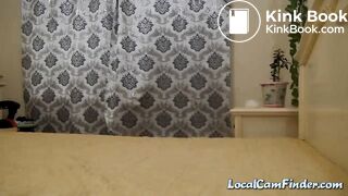 Nurse Fists Her Milf Pussy on Webcam