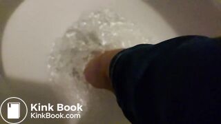 pantyhose wash shit in slow motion