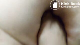 asian play in ass hole in pantyhose feet